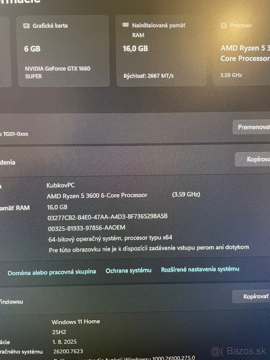 Predám herný Pc HP pavilion + príslušenstvo - 4