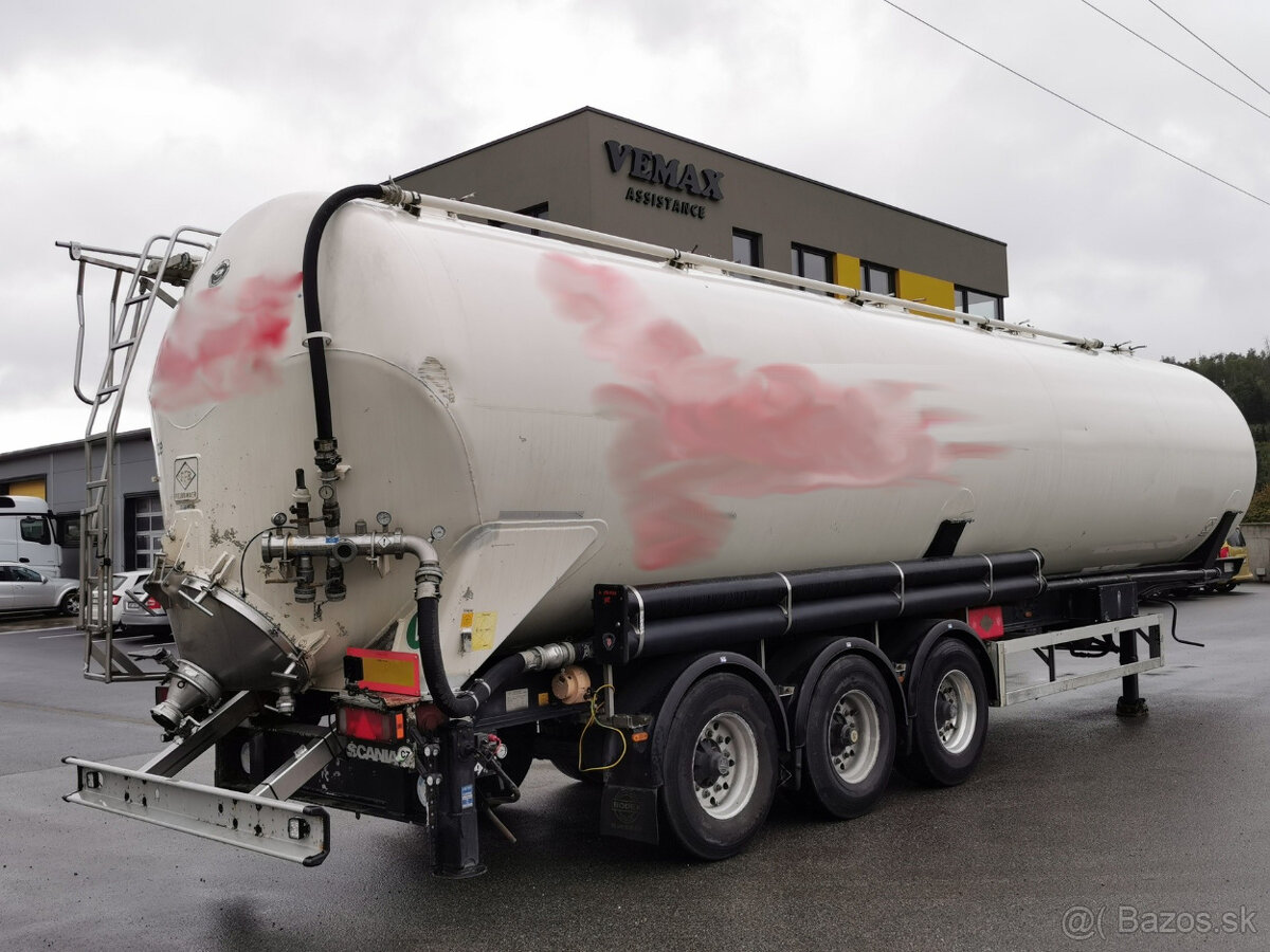 Prodám cisternový návěs FELDBINDER KIP 63m3 silo - 4