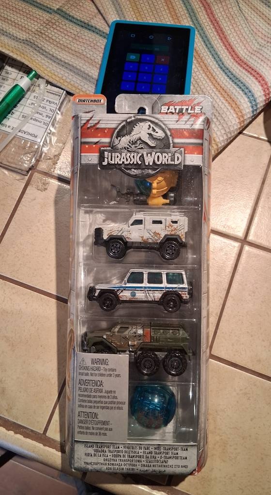 MATCHBOX JURASSIC WORLD 5pack - 4