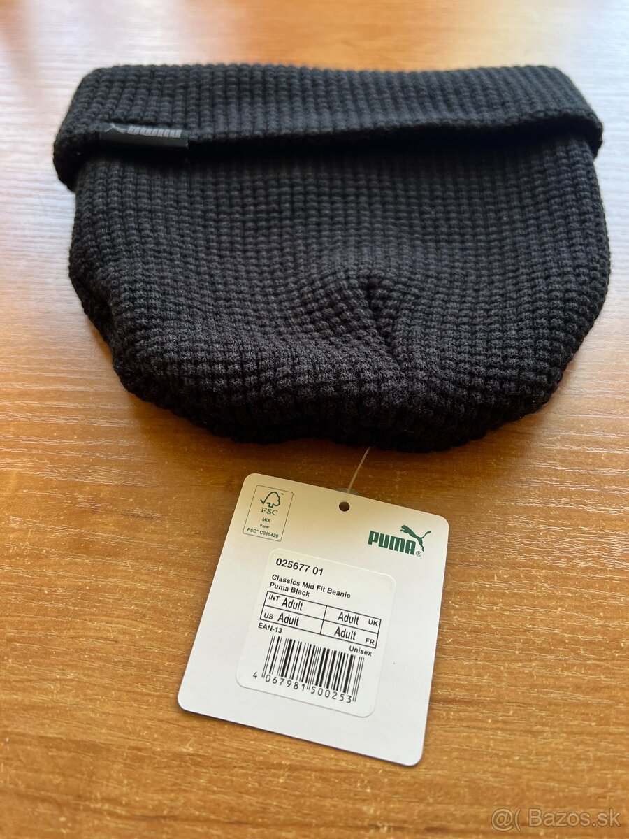 Puma čiapka čierna black - 4