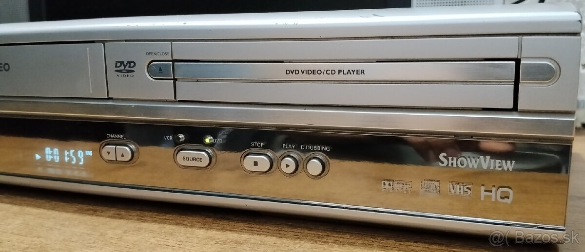 PHILIPS DVP620VR....COMBO DVD+VHS videorekordér.... - 4