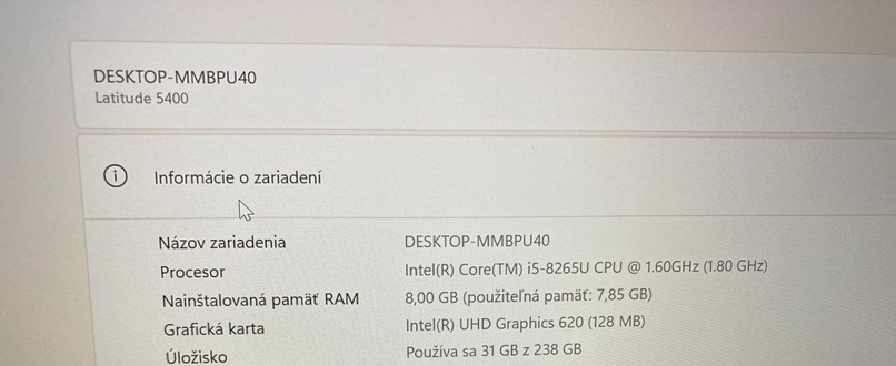 Predam dell latitude 5400 - 4