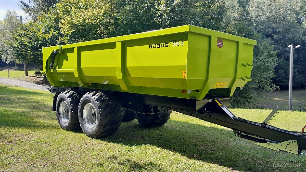 Traktorový návěs,Príves,Vlek za Traktor,Vlečka,Dumper 19t - 4