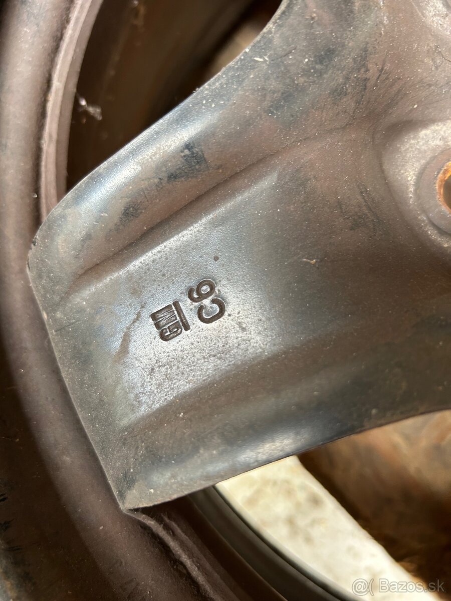 Plechové disky opel 16” - 4