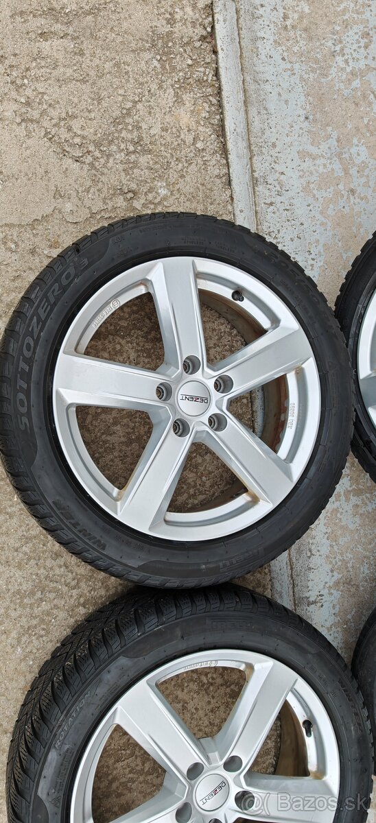 ALU Dezent 5x112 a zimné Pirelli 205/50 R17 - 4