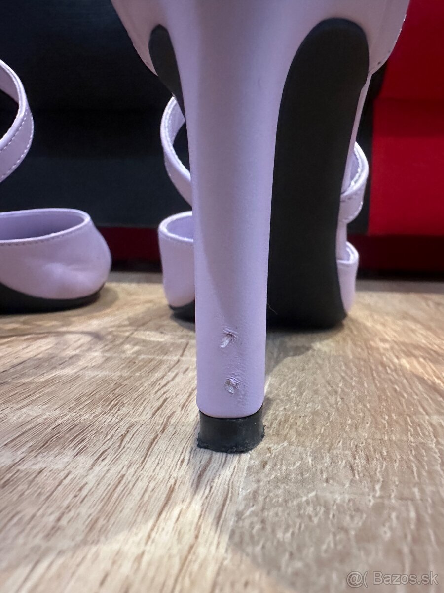 Dámske fialové lodičky - 4