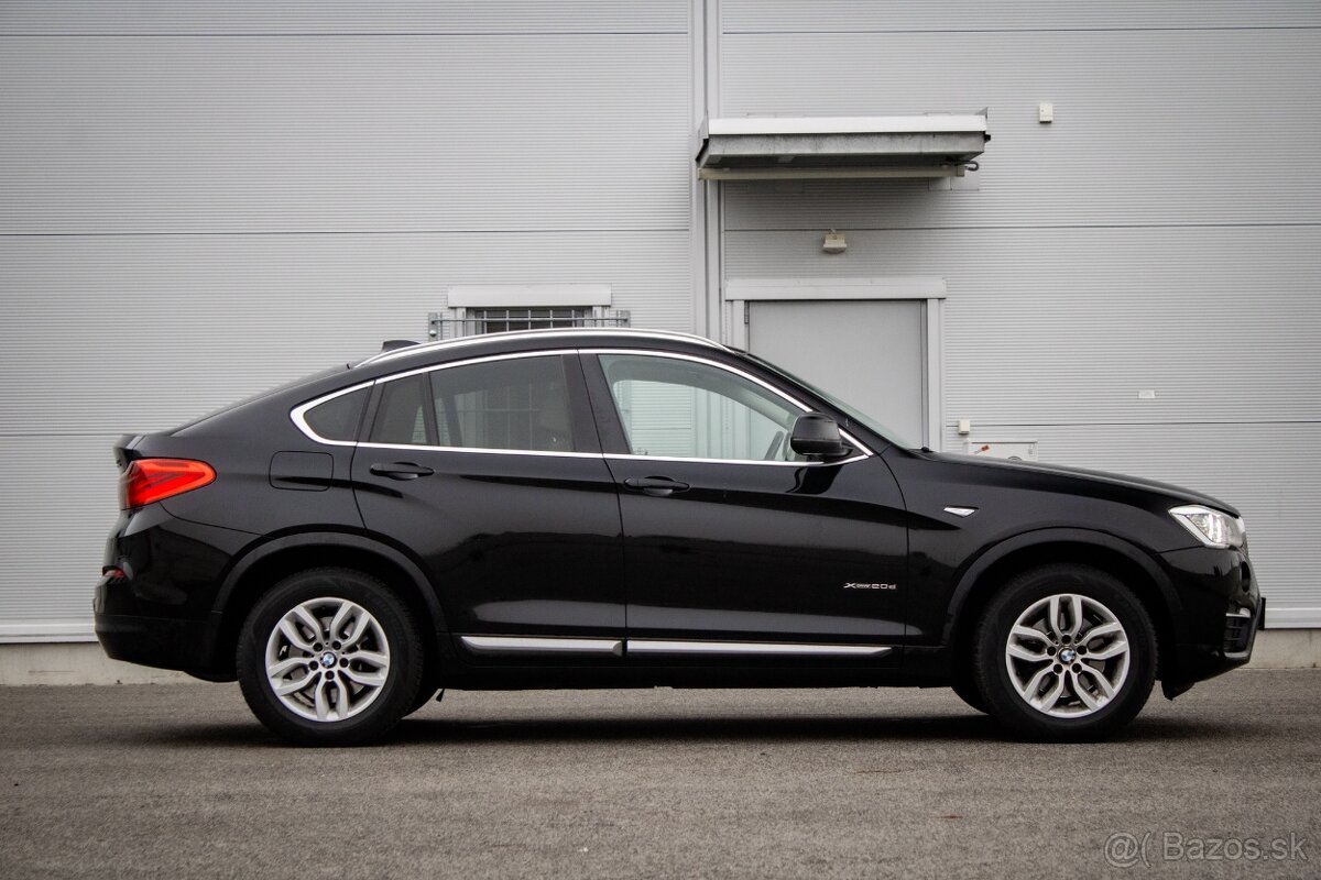 BMW X4 xDrive20D 140kw AT/8 12/2015 / Kúpené na Slovensku - 4