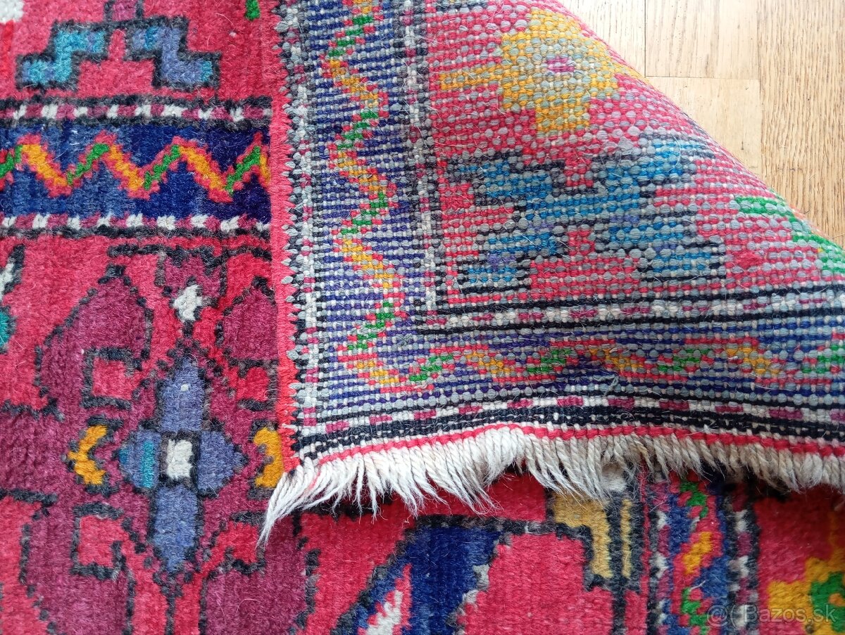 AKCIA ⭐Starožitný perzský koberec Karaja 260x140⭐ - 4