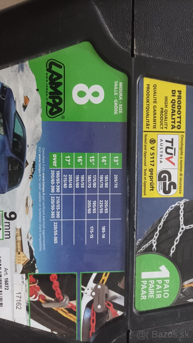 Snehové reťaze R13 - R17 - 4