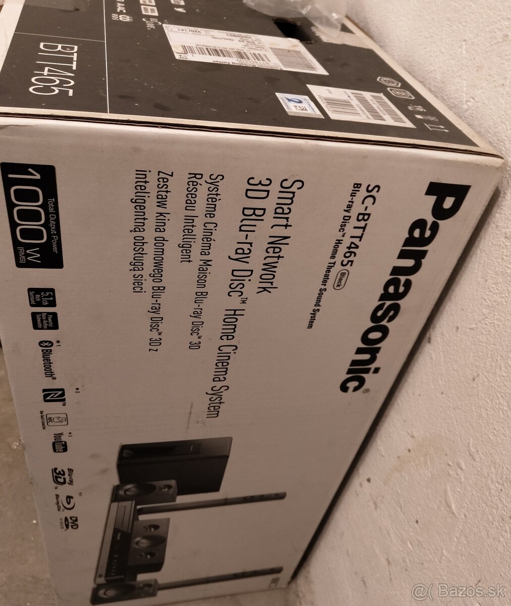 Domáce kino Panasonic SC-BTT465 - 4