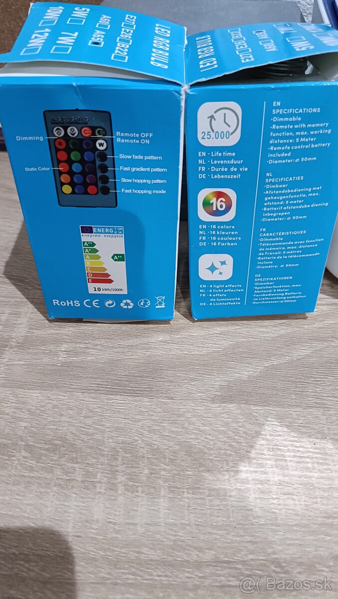 LED žiarovky A65 7W Nové - 4