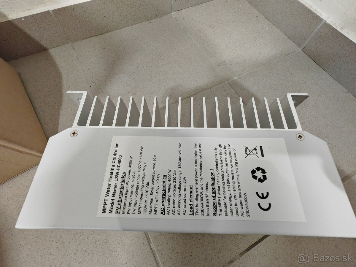 Menič FTV MPPT na ohrev vody 4KW + WIFI - 4