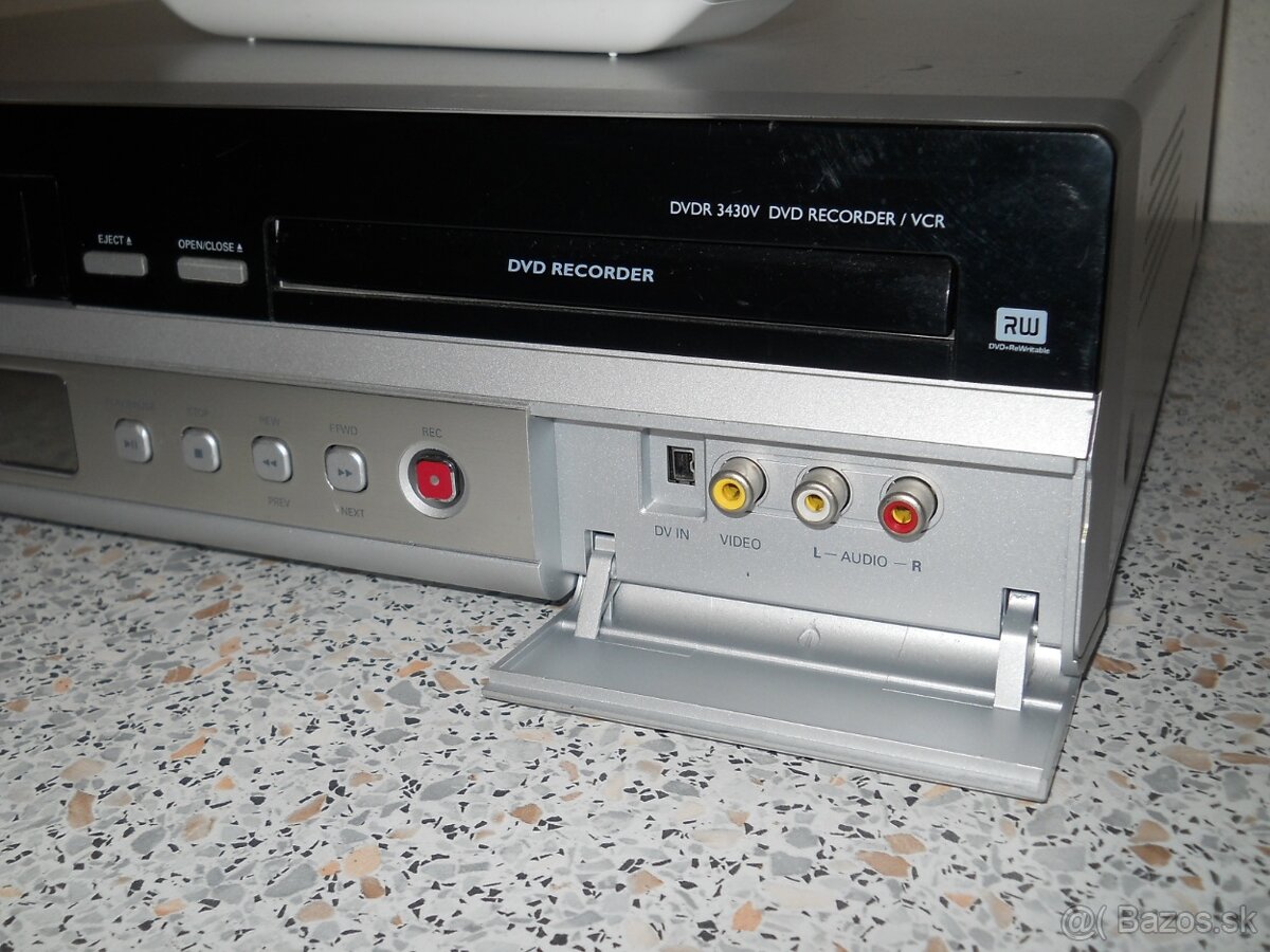 📼>📀VHS-DVD rekordér PHILIPS DVDR3430 - 4