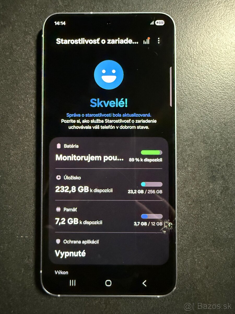 Samsung Galaxy S25 – Poškodený displej - 4