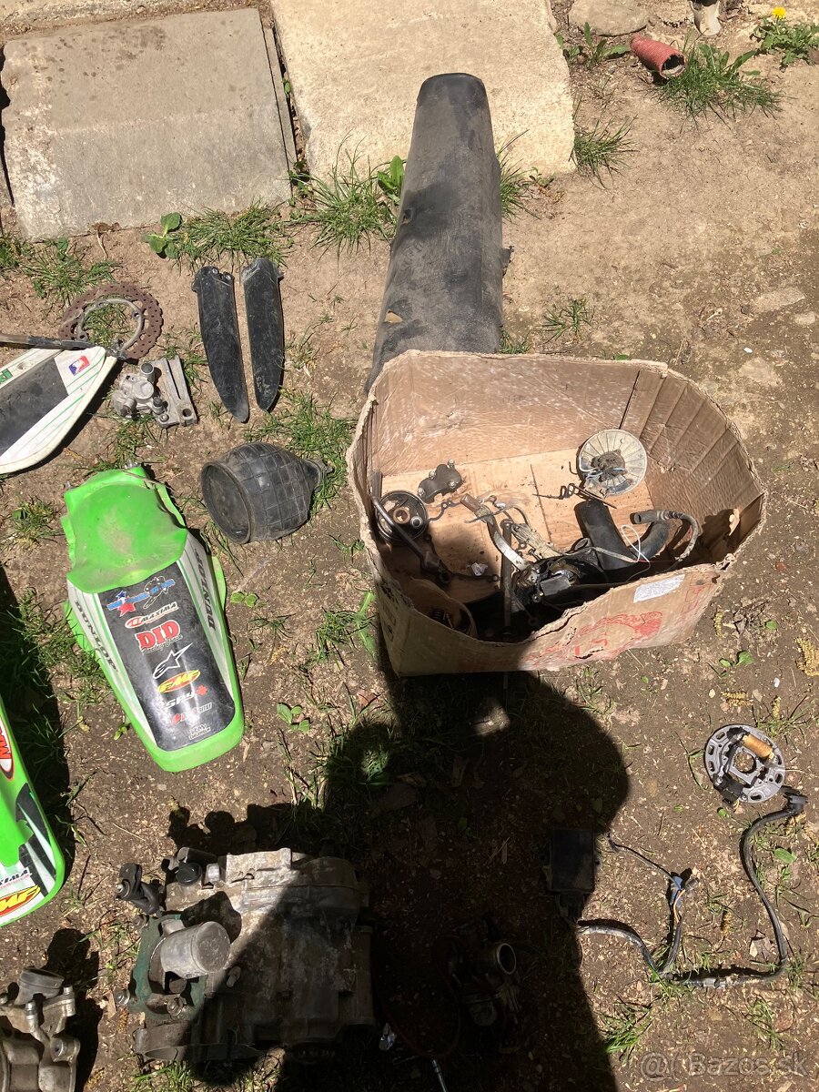 Kawasaki kx 85 2008 motor