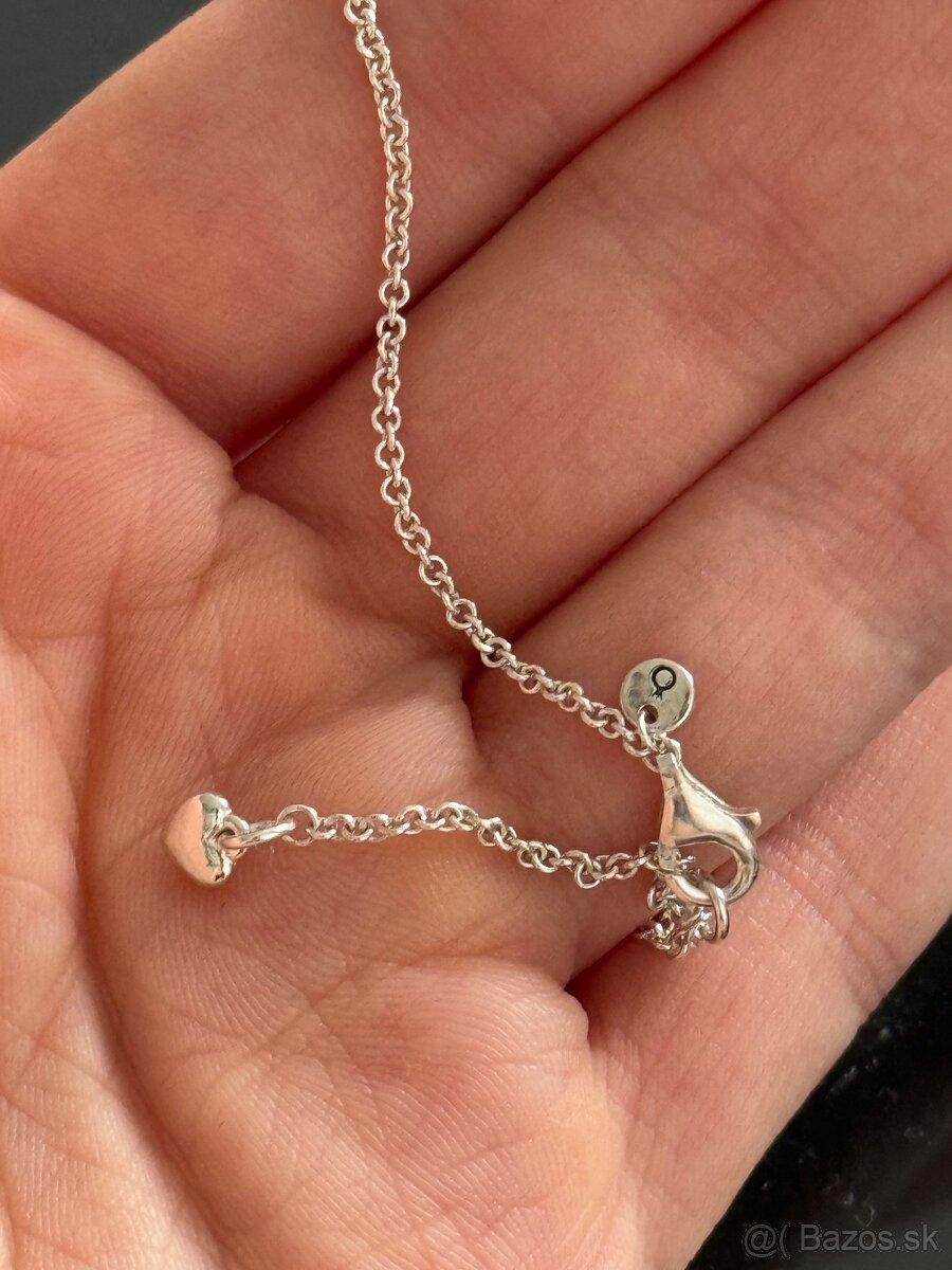 Pandora strieborný náhrdelník - 4