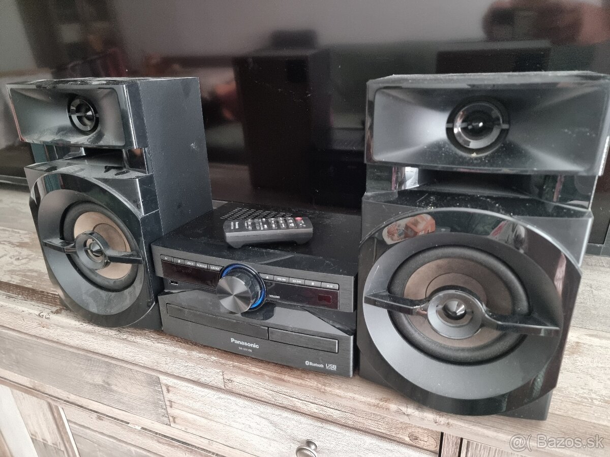 Hi-Fi veža Panasonic SA-UX100 300w RMS komplet - 4