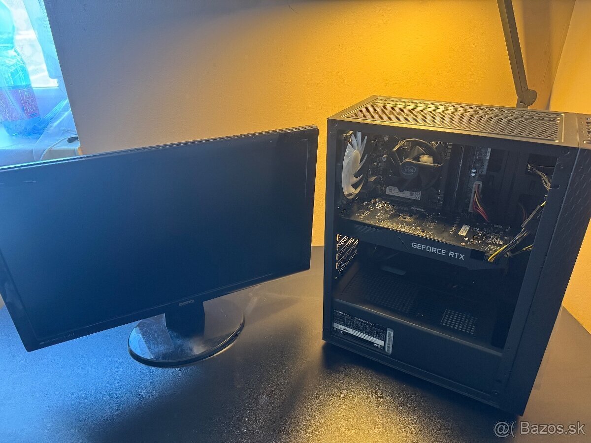 PREDÁM LACNO herný pc - i7 / rtx 2060 / 16gb ram - 4