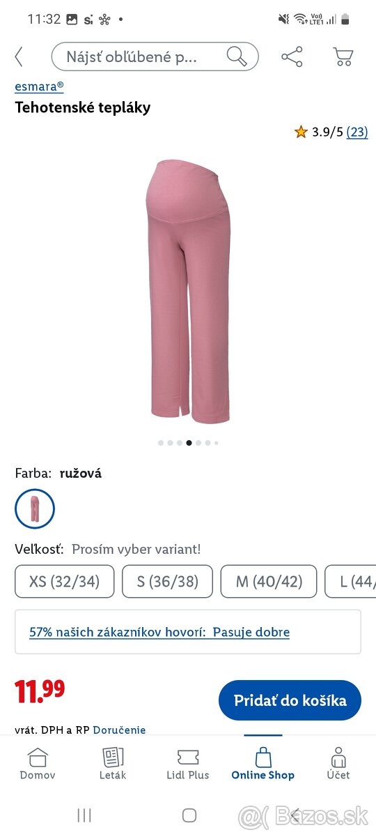 Tehotenské oblečenie S-M a popôrodný pás S - 4