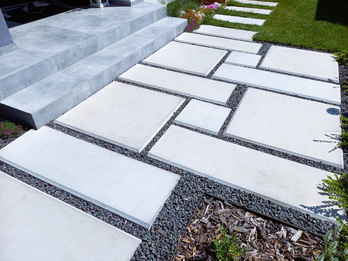 Betónové nášľapy, schody, dlažba.. - 4