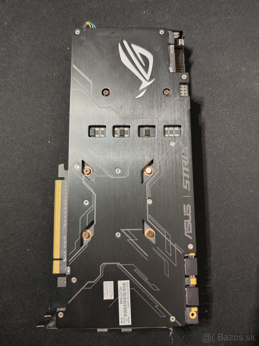 Predám grafiku ASUS ROG STRIX GTX1070 8GB - 4