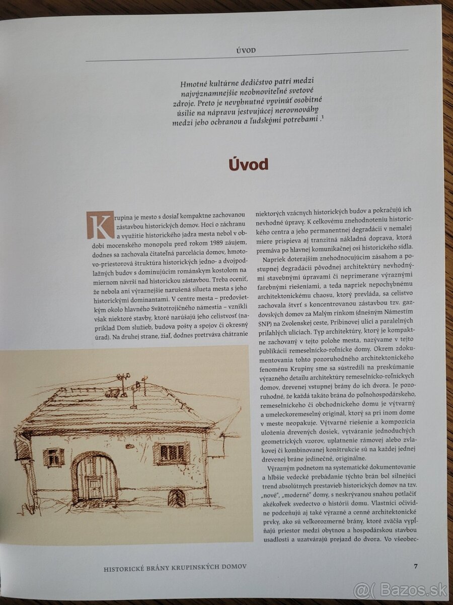 Historické brány krupinských domov - 4