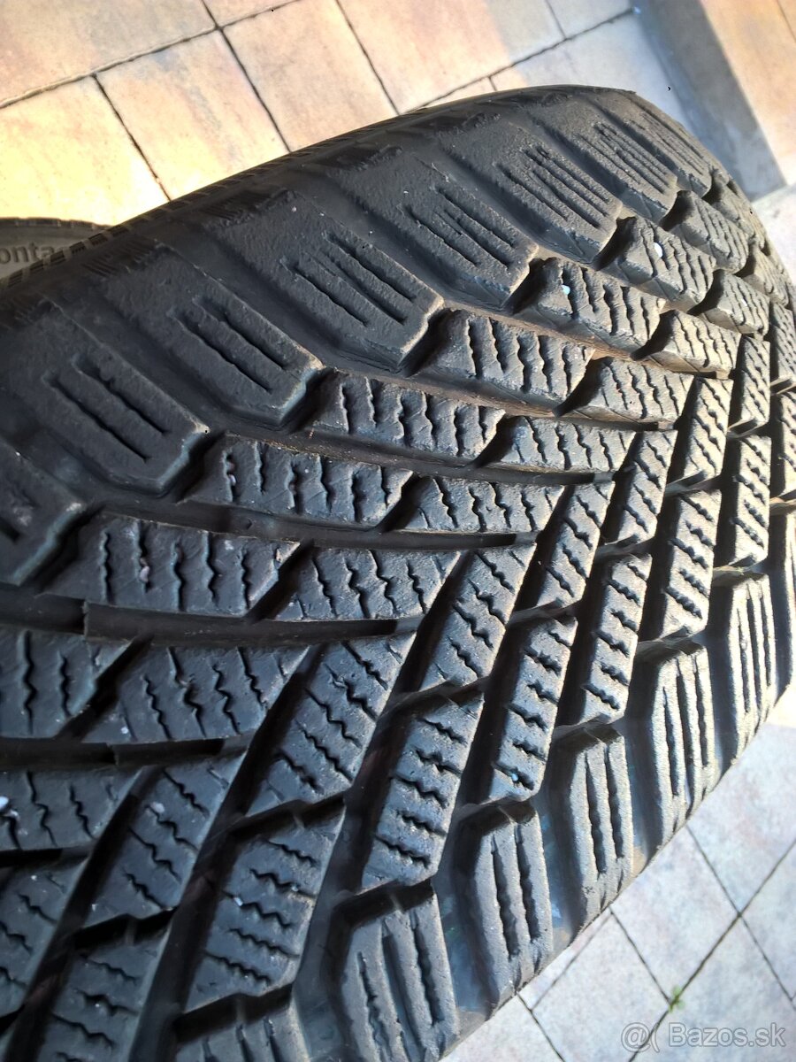 2 ks ZIMNÉ 185/60 R16 86H CONTINENTAL 7 mm 2020 LEN 15-€/kus - 4