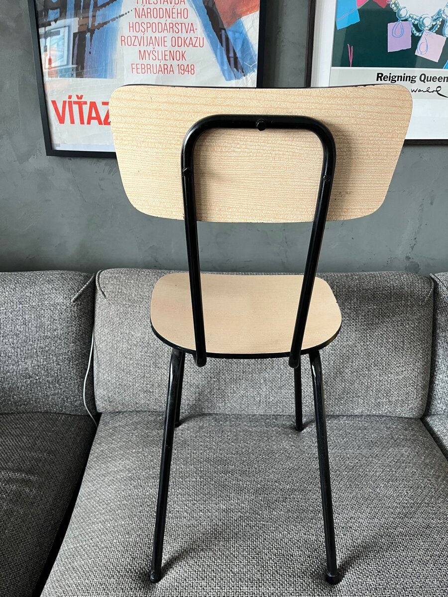 Jedálenská industriálna stolička - 4