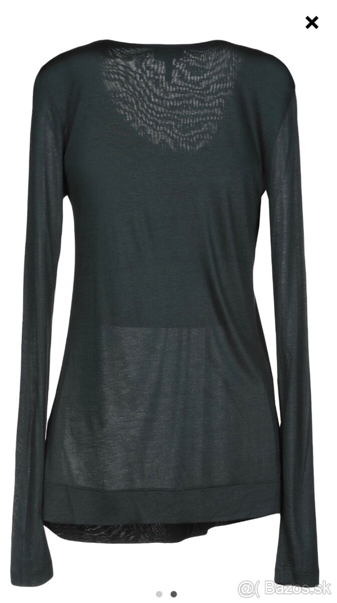 Armani tričko M zelené viskóza - 4