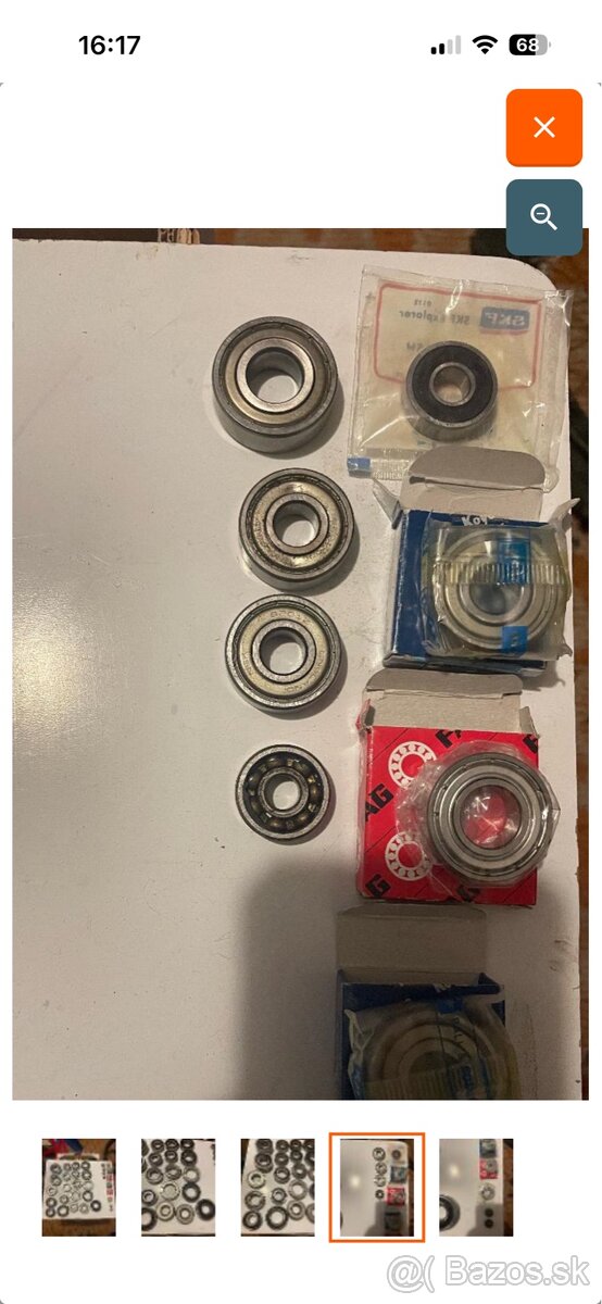 Ložiská 33 ks - 4