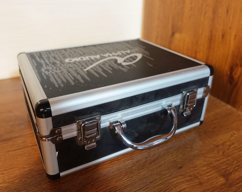 Štúdiový kondenzátorový mikrofón Alpha audio studio L - 4