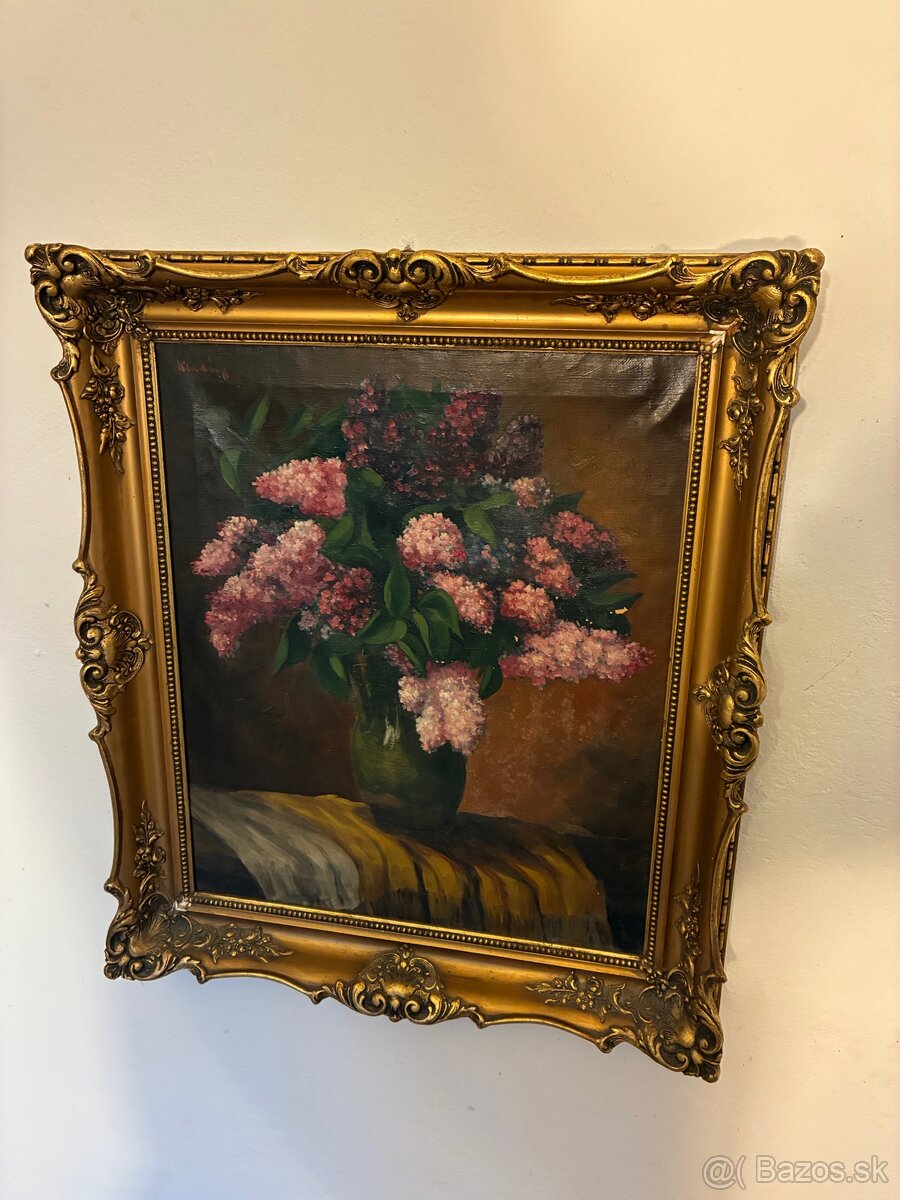 Olejomaľba na plátje - 4