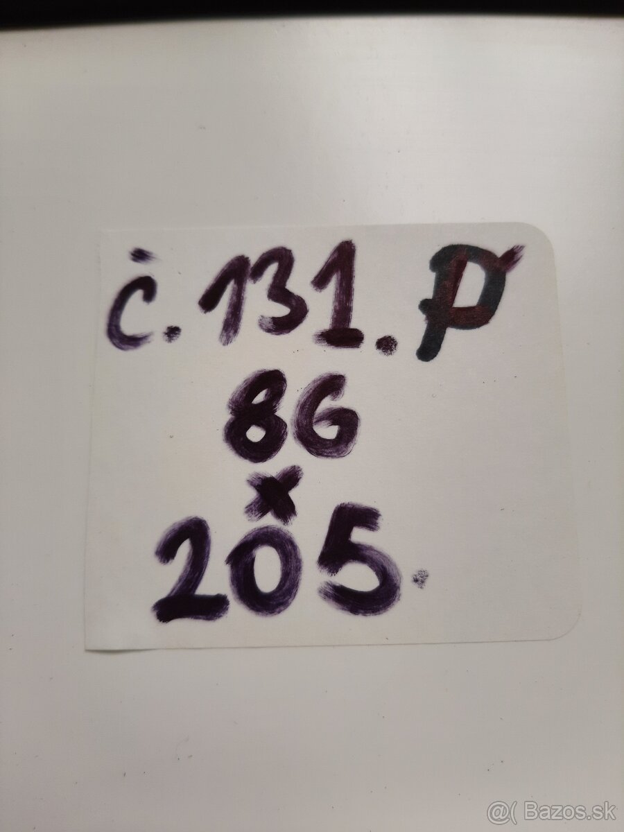 Plastové dvere Č. 131. Ľ - 4