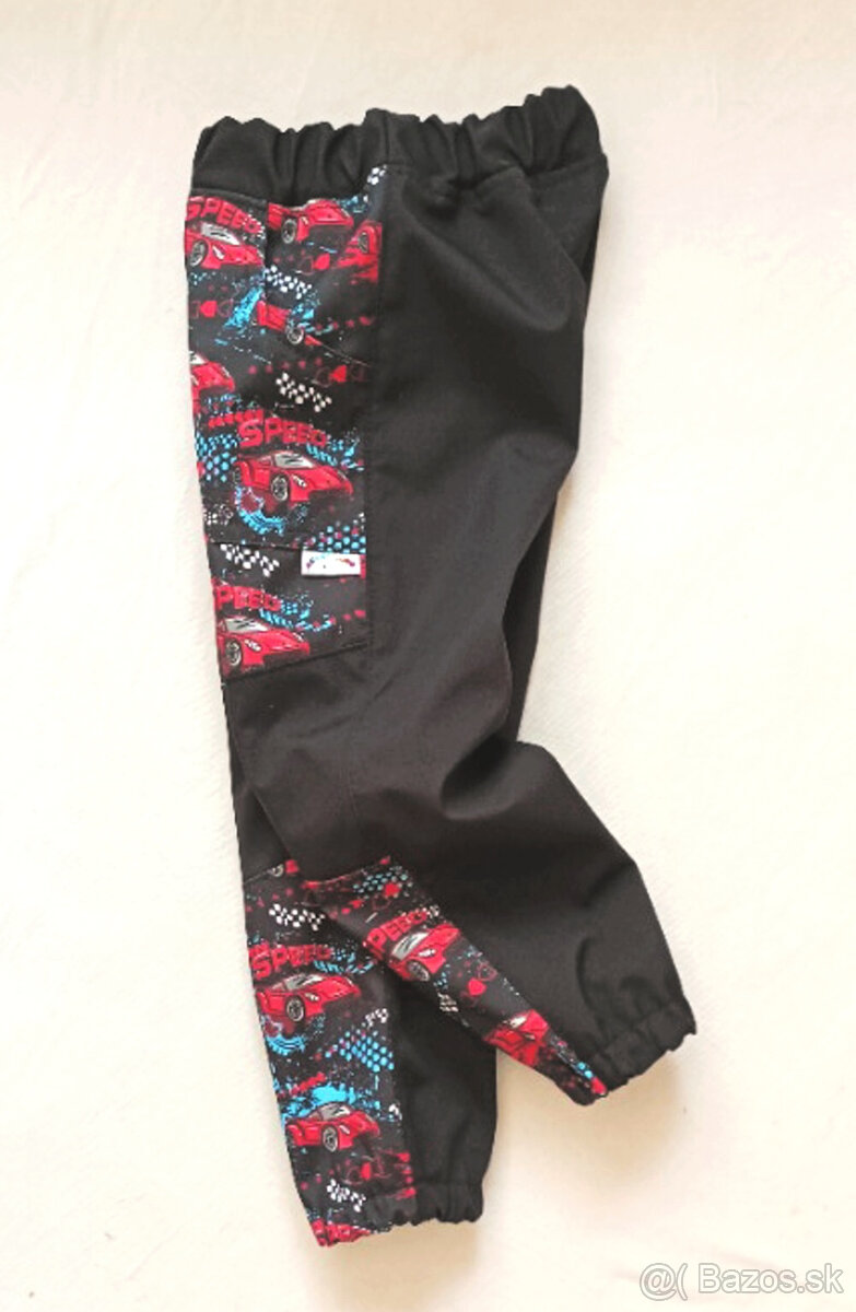 Nové LETNÉ SOFTSHELLOVÉ NOHAVICE 2–3 roky, 98 cm - 4