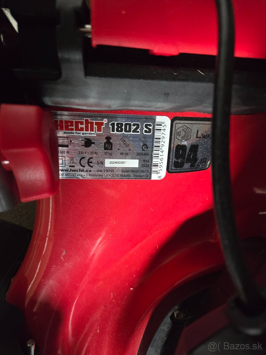 Elektricka kosacka HECHT 1802 S - 4