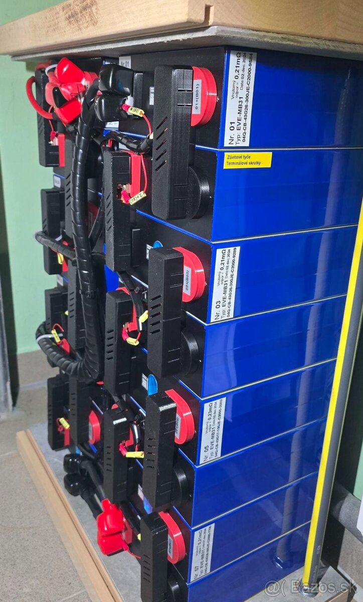 LiFePo4 Batéria 314AH , 16kW JKBMS, EVE TOP 1.trieda - 4