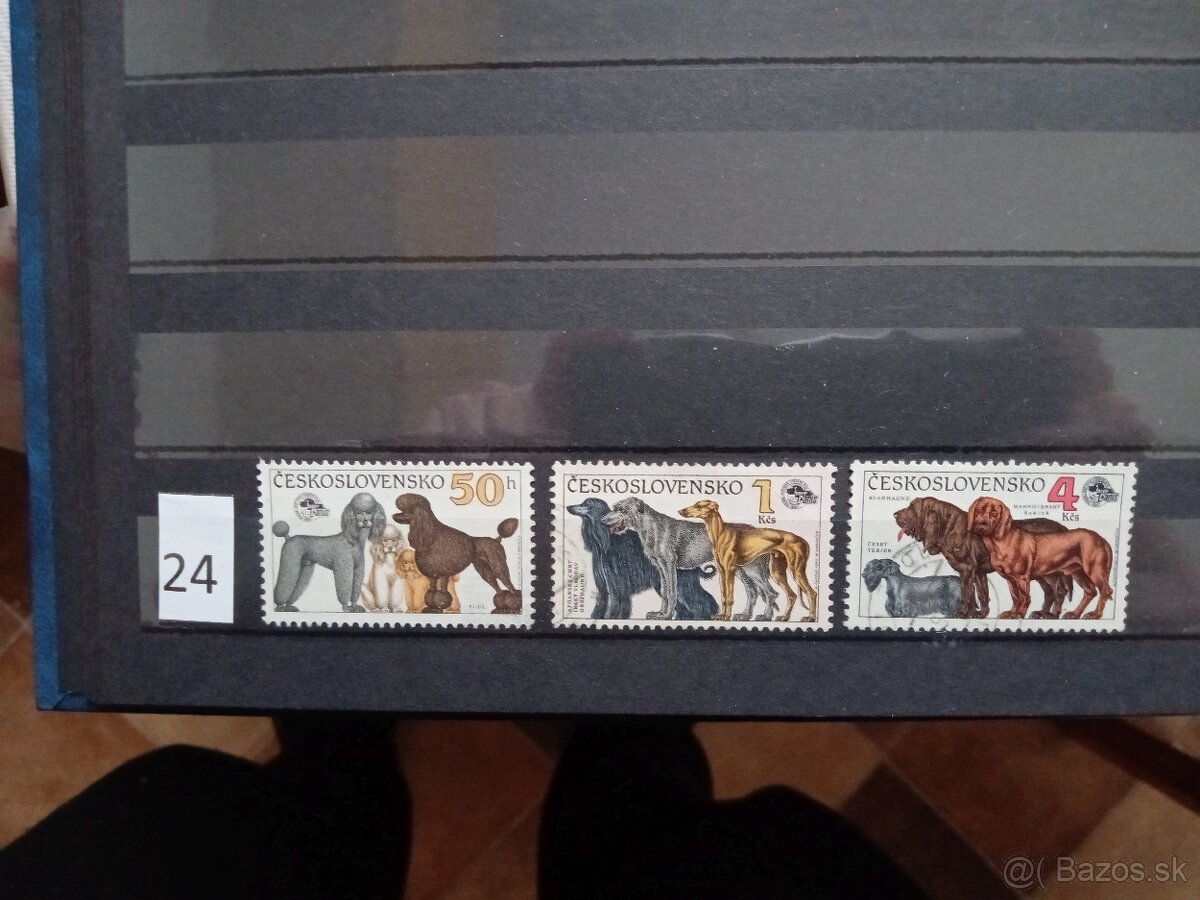 Poštové známky č.434 - ČESKOSLOVENSKO II. - 20 sérií - 4