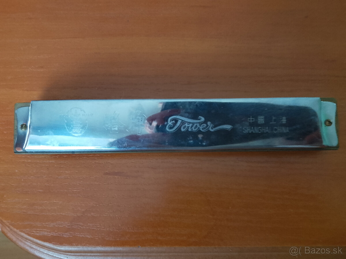 Predám ústnu harmoniku,striebornú lyžičku,dekoračné predmety - 4