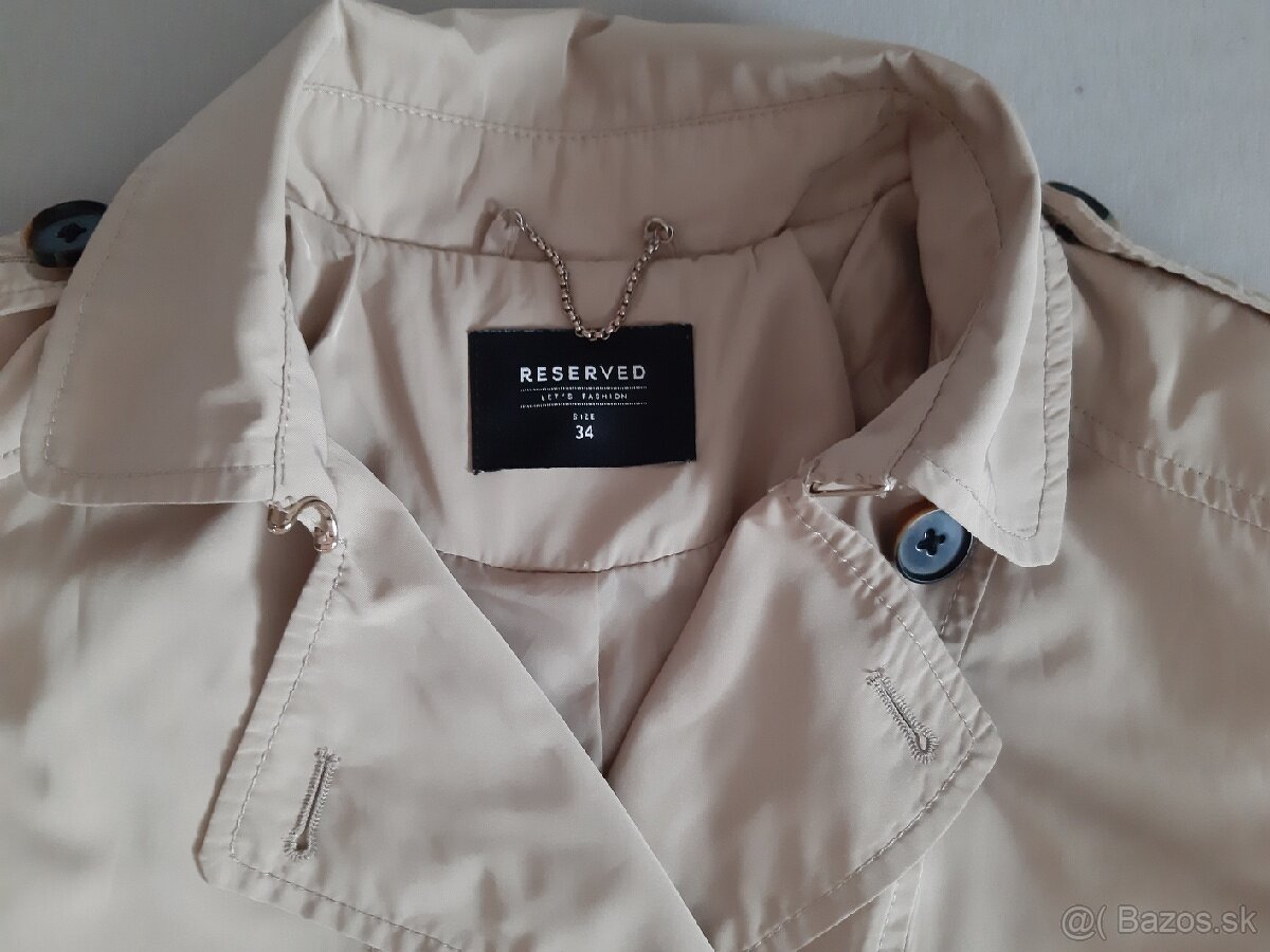 Dámsky prechodný kabát / trenčkot - 4