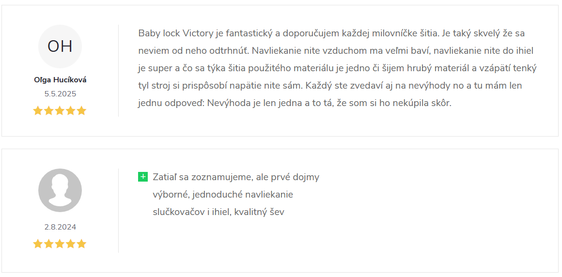 Babylock Victory BLS3 – kvalitný overlock (2-3-4 nitný) - 4