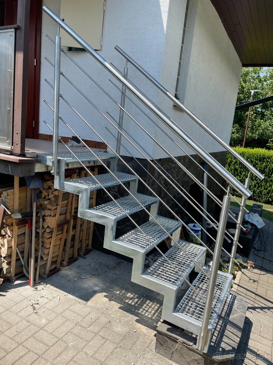 Kovové schody - 4