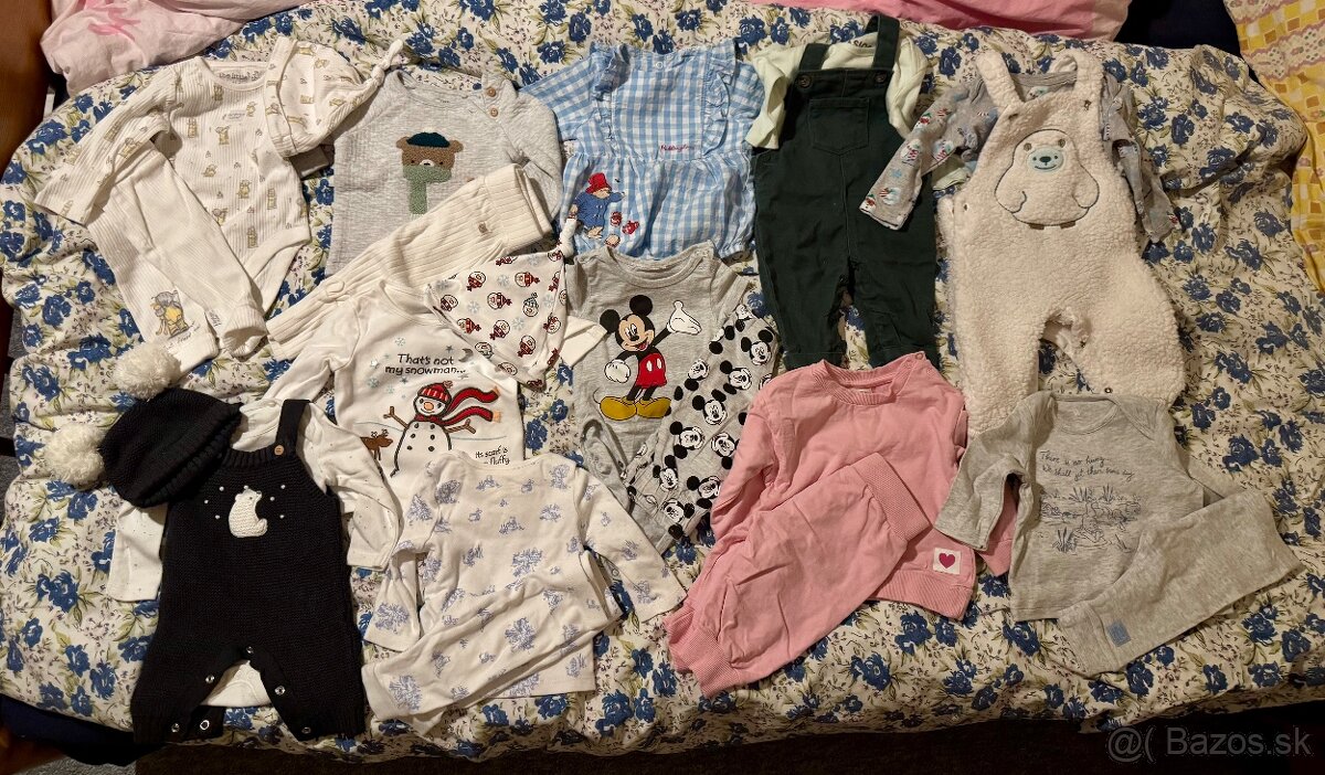 Oblečenie pre bábatko dievčatko/chlapčeka do 3.mes - 4