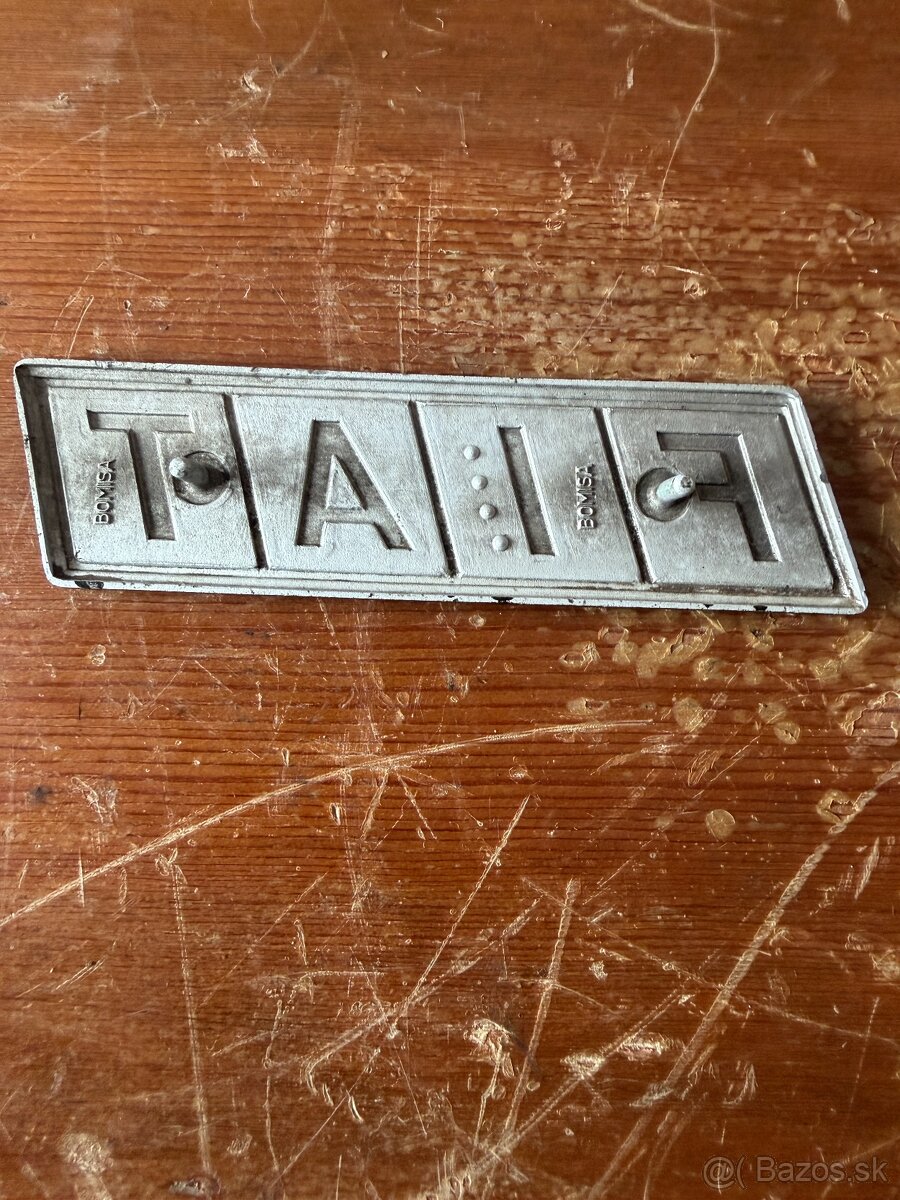 Predám odznaky/logá BMW E30 /FIAT/ŠKODA 1100MB - 4