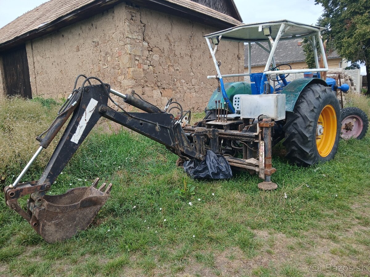 Bager Zetor Super 50 + podkop UNC - 4