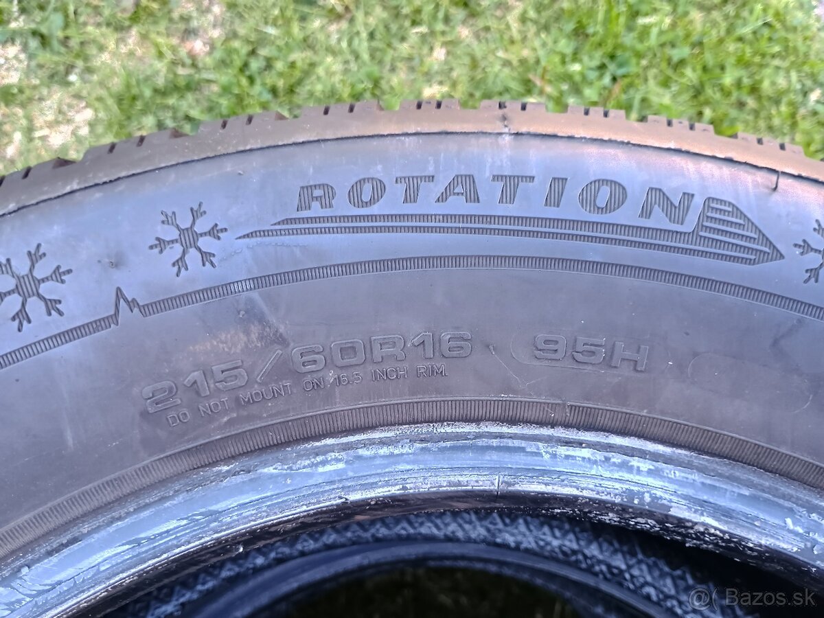 Zimné pneu Dunlop, 215/60 R16 - 4