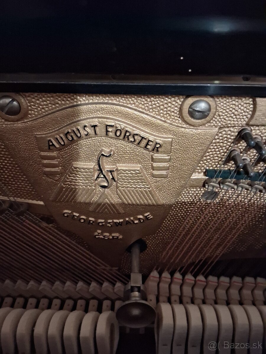 Pianino august forster - 4