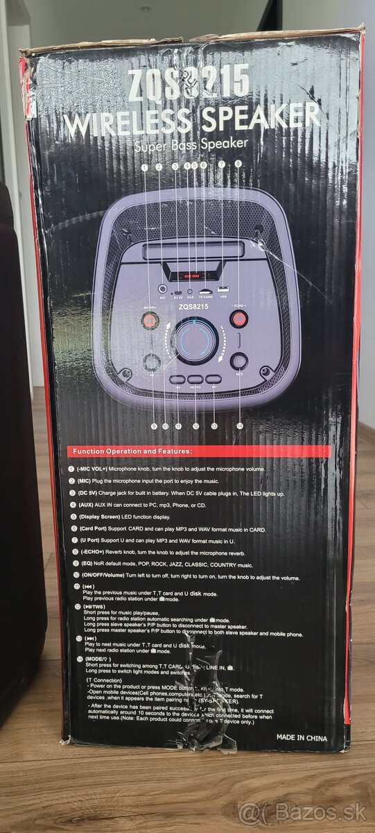 Predám party - karaoke reproduktor - 4