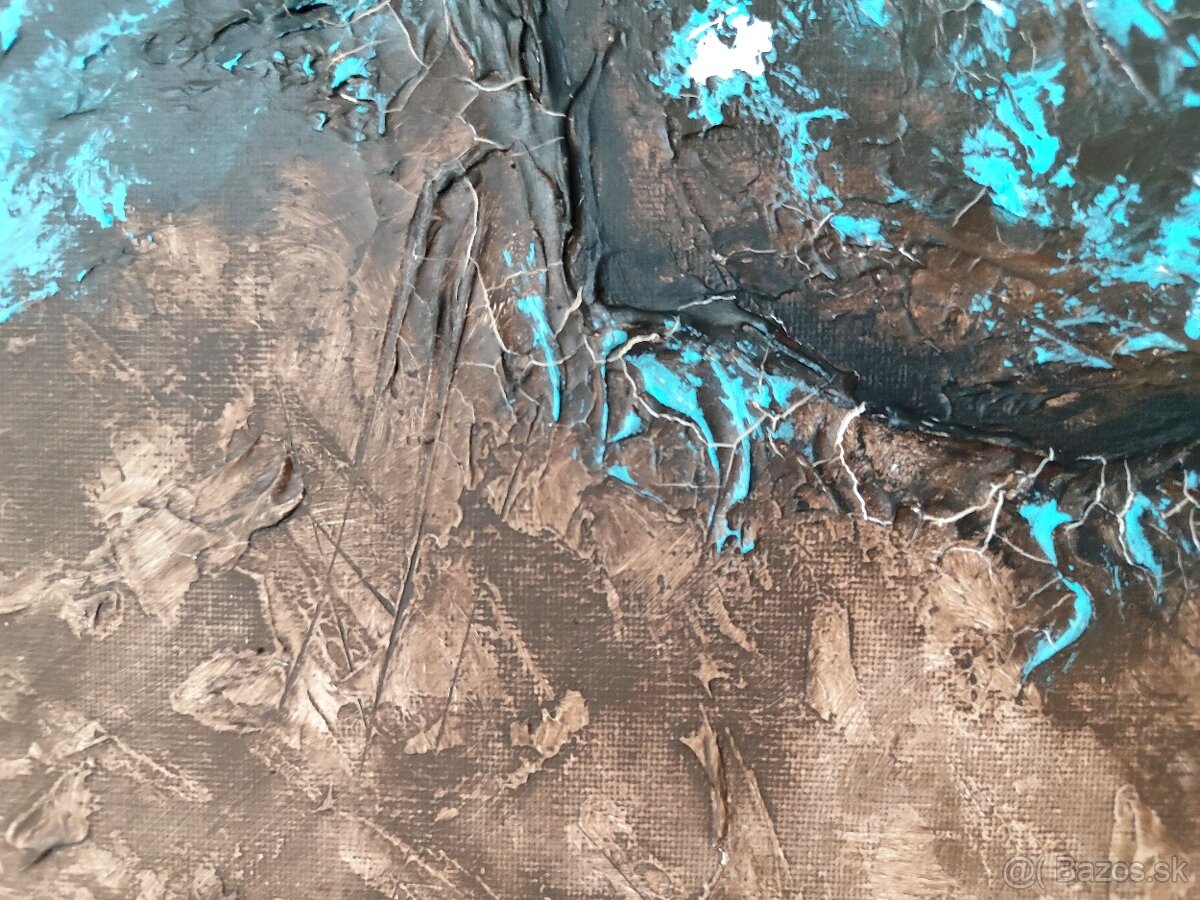 Ručne maľovaný obraz akryl - 4