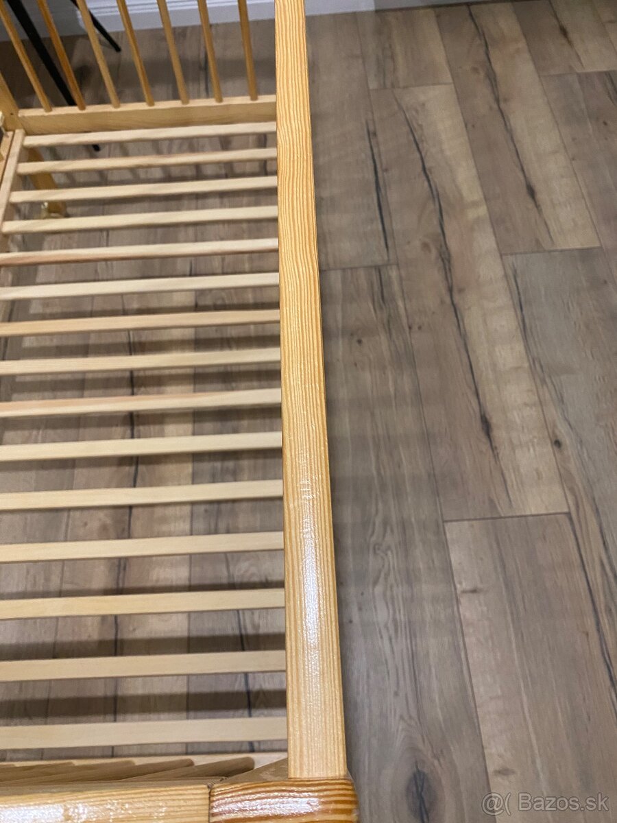 Detská postieľka na kolieskach - 4