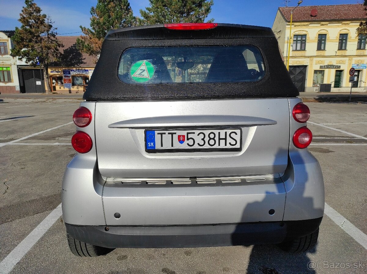 Predám Smart Fortwo 451 Cabrio 1,0 - 4